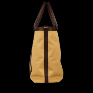 Frank Clegg Tote Bags | Beige Cotton Canvas Tall Tote