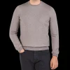 Gran Sasso Sweaters | Beige Extra Fine Merino Crew Neck