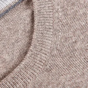 Gran Sasso Sweaters | Beige Extra Fine Merino Crew Neck