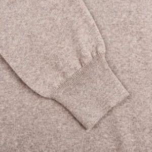 Gran Sasso Sweaters | Beige Extra Fine Merino Crew Neck