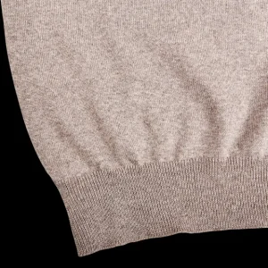 Gran Sasso Sweaters | Beige Extra Fine Merino Crew Neck