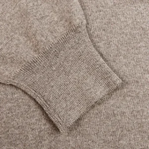Gran Sasso Sweaters | Beige Extra Fine Merino Wool Polo Shirt