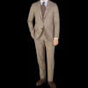 Boglioli Suits | Beige Grey Wool Flannel K Suit