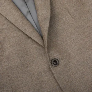 Boglioli Suits | Beige Grey Wool Flannel K Suit