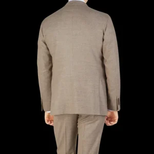 Boglioli Suits | Beige Grey Wool Flannel K Suit