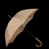 Fox Umbrellas Umbrellas | Beige Hardwood Handle Umbrella