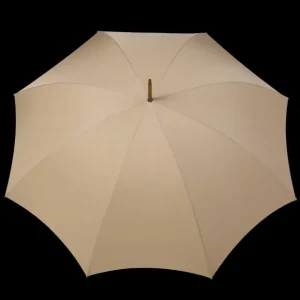 Fox Umbrellas Umbrellas | Beige Hardwood Handle Umbrella