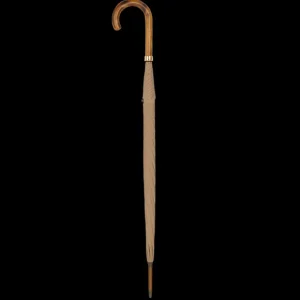 Fox Umbrellas Umbrellas | Beige Hardwood Handle Umbrella