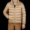 Ten C Coats & Jackets | Beige Nylon Down Padded Liner Jacket