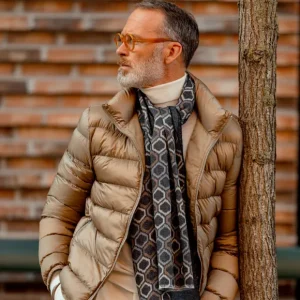 Ten C Coats & Jackets | Beige Nylon Down Padded Liner Jacket