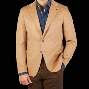 Tagliatore Blazers | Beige Pure Camelhair Vesuvio Blazer