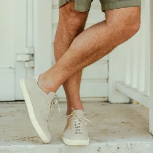 CQP Sneakers | Beige Suede Racquet Sneakers