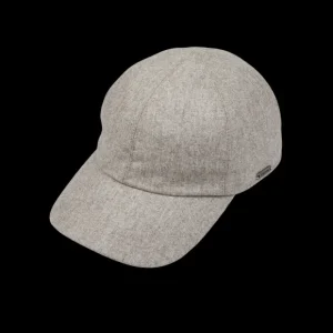 Wigéns Hats | Beige Vbc Wool Flannel Baseball Cap