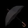 Fox Umbrellas Umbrellas | Black Bulldog Head Crook Handle Umbrella