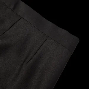 Oscar Jacobson Trousers | Black Duke Tuxedo Trousers