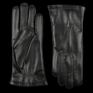 Hestra Gloves | Black Hairsheep Cashmere Lined Gloves