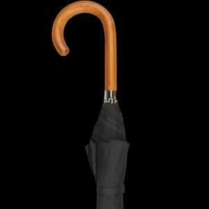 Fox Umbrellas Umbrellas | Black Maple Handle Automatic Umbrella