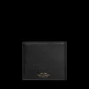 Smythson Wallets | Black Panama Leather Six Card Wallet