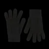 William Lockie Gloves | Black Pure Cashmere Gloves