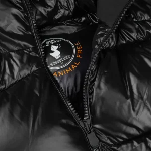 Save The Duck Outerwear | Black Quilted Edgard Nylon Jacket