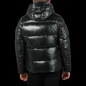 Save The Duck Coats & Jackets | Black Quilted Edgard Nylon Jacket