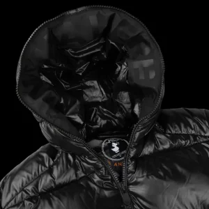 Save The Duck Coats & Jackets | Black Quilted Edgard Nylon Jacket