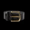 Andersons Belts | Black Saddle Leather 35Mm Belt