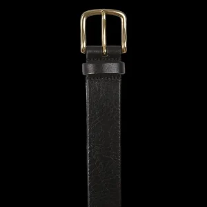 Andersons Belts | Black Saddle Leather 35Mm Belt