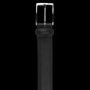 Andersons Belts | Black Smooth Calf Leather 30Mm Belt