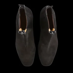 R.M. Williams Chelsea Boots | Black Suede Leather Blaxland G Boots
