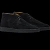 CQP Chukka Boots | Black Suede Leather Plana Boots