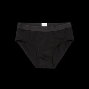 Sunspel Underwear | Black Superfine Cotton Briefs