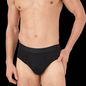 Sunspel Underwear | Black Superfine Cotton Briefs