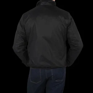 Save The Duck Outerwear | Black Technical Nylon Helder Wind Jacket