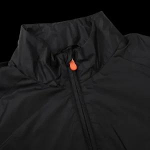 Save The Duck Outerwear | Black Technical Nylon Helder Wind Jacket