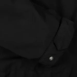 Aspesi Coats & Jackets | Black Technical Nylon Hood Parka