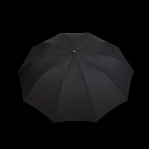 Fox Umbrellas Umbrellas | Black Telescopic Light Maple Handle Umbrella