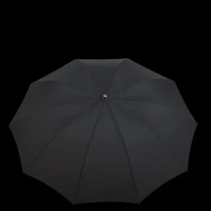 Fox Umbrellas Umbrellas | Black Telescopic Maple Handle Umbrella