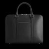 Carl Friedrik Briefcases | Black Vachetta Leather Pailissy Briefcase