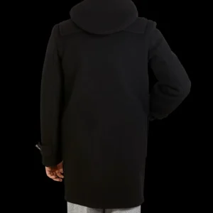 Gloverall Coats & Jackets | Black Wool Morris Duffle Coat