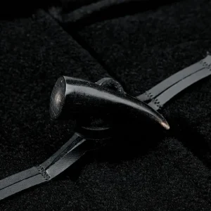 Gloverall Coats & Jackets | Black Wool Morris Duffle Coat