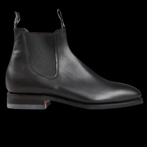 R.M. Williams Chelsea Boots | Black Yearling Leather Blaxland G Boots