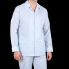 Derek Rose Loungewear | Blue Bee Motif Cotton Classic Fit Pyjamas