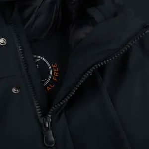 Save The Duck Outerwear | Blue Black Padded Wilson Arctic Parka