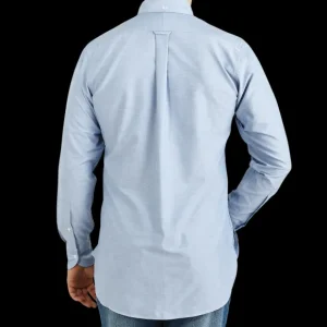Drake's Shirts | Blue Classic Cotton Oxford Bd Shirt