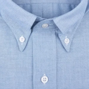 Drake's Shirts | Blue Classic Cotton Oxford Bd Shirt