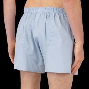 Sunspel Underwear | Blue Cotton Boxer Shorts