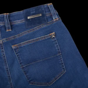 Tramarossa Jeans | Blue Cotton Super Stretch Michelangelo Jeans