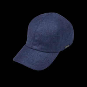 Wigéns Hats | Blue Loro Piana Wool Cashmere Baseball Cap