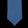 Silvio Fiorello Ties | Blue Medallion Printed Silk Tie